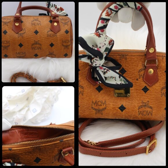 MCM Mini Boston Bandoulière - Picture 5 of 16